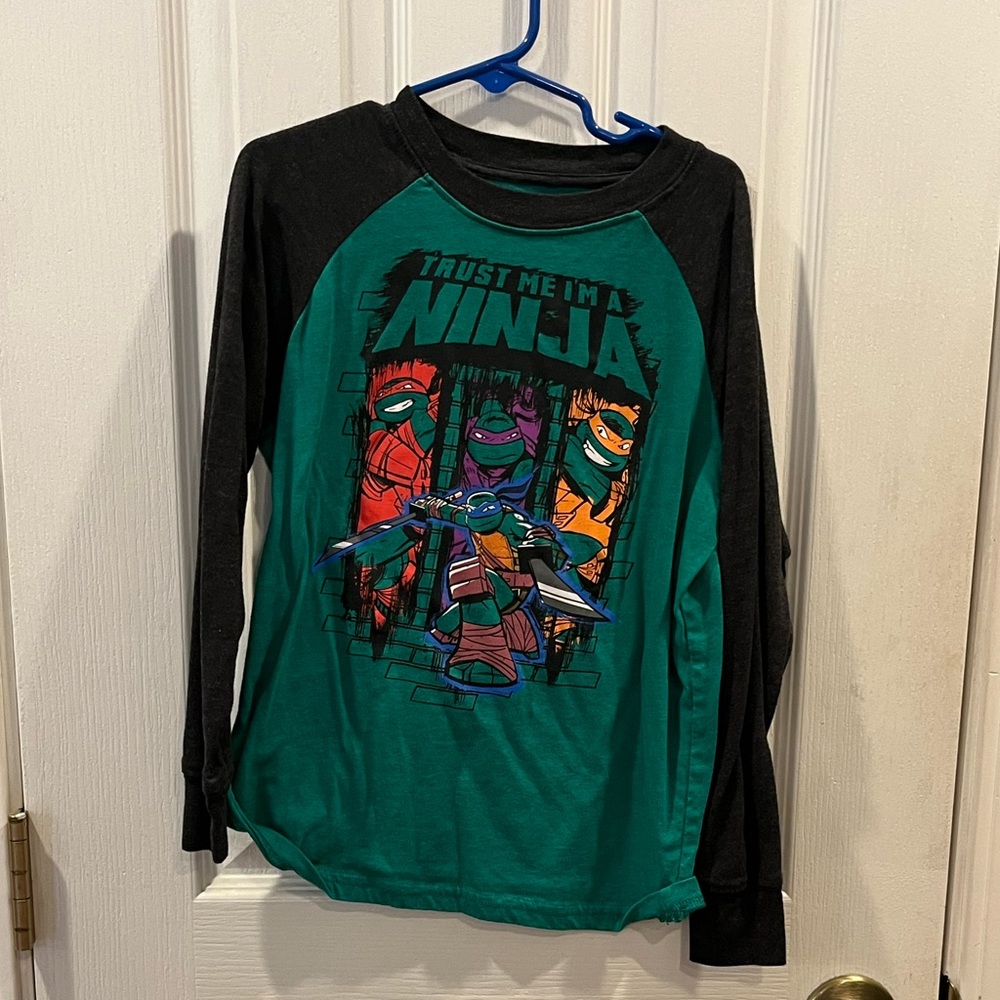 Boys Ninja Turtles Long Sleeve Tee